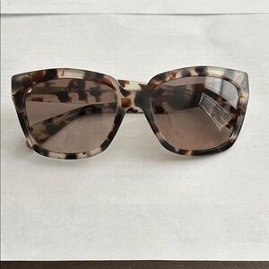 Prada Brown Tortoise Women's Sunglasses